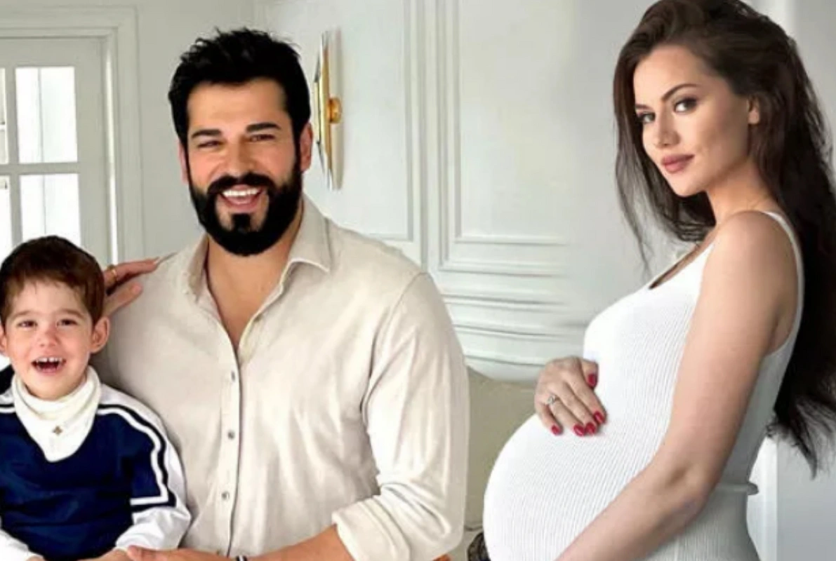 Fahriye Evcen və Burak Özçivit körpələrinə qoyacaqları adı açıqlayıblar: “Qovuşmağa az qaldı” - FOTO